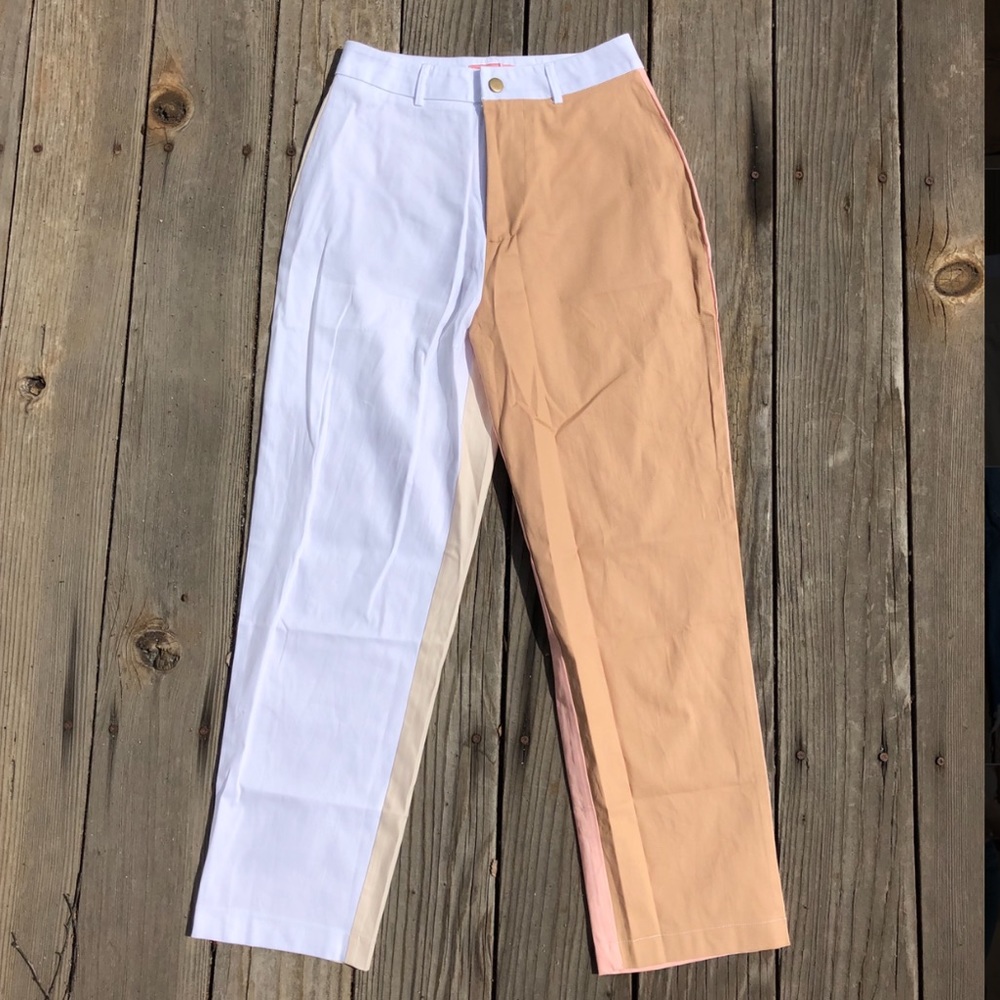 Verge Girl High Waisted Color Block Pants
